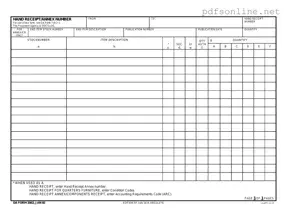 Free Da PDF Form
