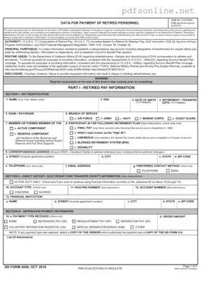 Free DD 2656 PDF Form