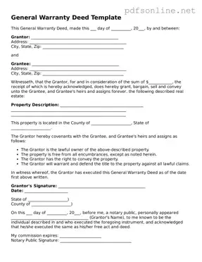 Attorney-Approved Deed Form